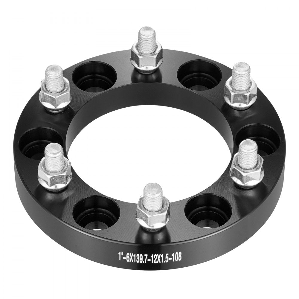 VEVOR 6550-6550-A-108-07 1-Inch Wheel Spacers for Enhanced Vehicle Stability