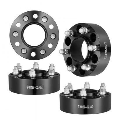 6135-6135-ET-87.1-50 - 2-Inch Aluminum Wheel Spacers for Jeep & Ford