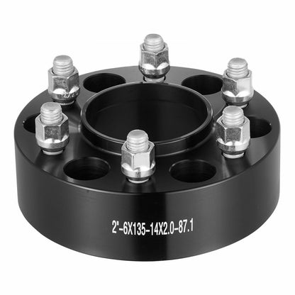 6135-6135-ET-87.1-50 - 2-Inch Aluminum Wheel Spacers for Jeep & Ford