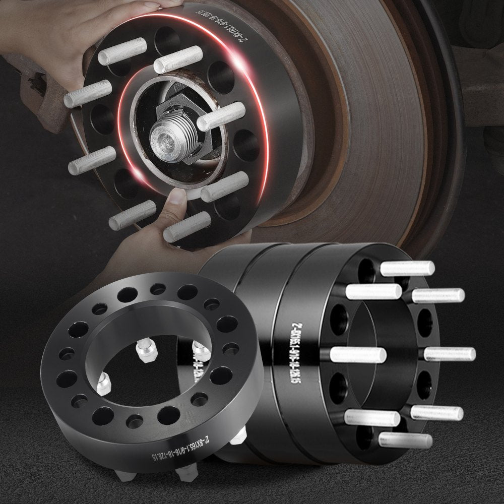 8650-8650-E-126.15-10 - 2" Forged Wheel Spacers for 8-Lug Trucks & SUVs