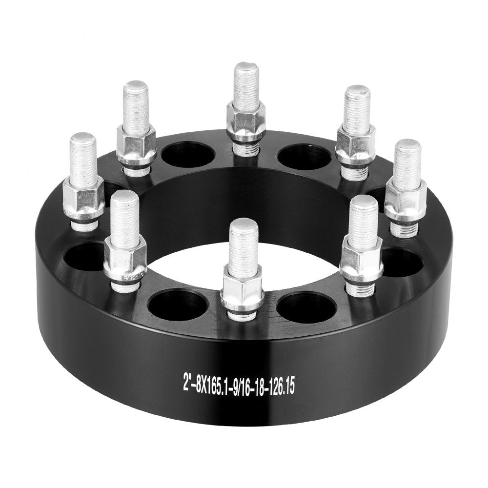 8650-8650-E-126.15-10 - 2" Forged Wheel Spacers for 8-Lug Trucks & SUVs
