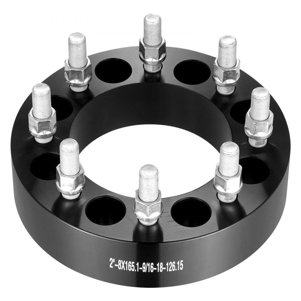 8650-8650-E-126.15-10 - 2" Forged Wheel Spacers for 8-Lug Trucks & SUVs