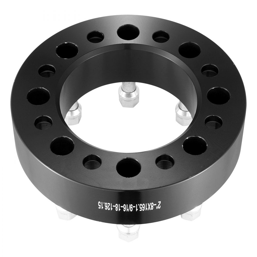 8650-8650-E-126.15-10 - 2" Forged Wheel Spacers for 8-Lug Trucks & SUVs