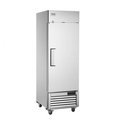MF-23 - 19.32 Cu.ft Stainless Steel Upright Freezer with Digital Temp Control