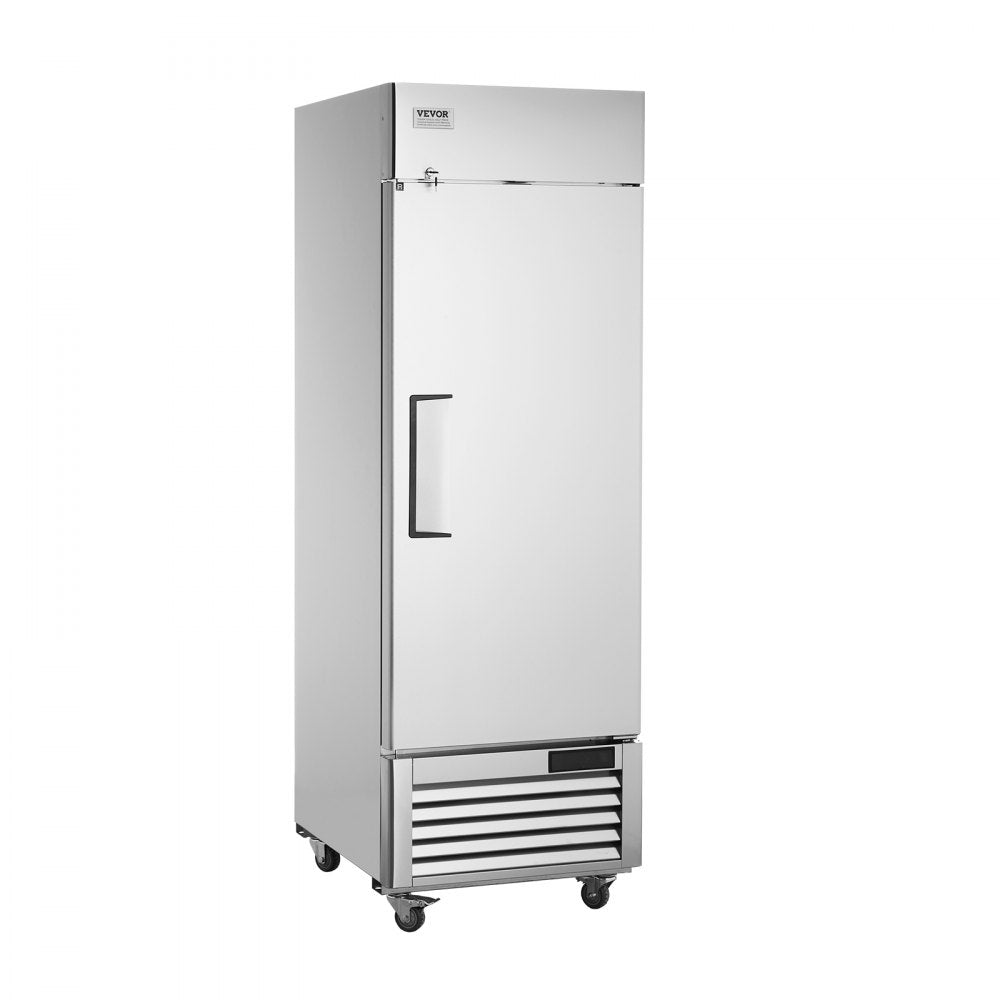 MR-23 - VEVOR 19.32 Cu.ft Stainless Steel Commercial Refrigerator with Digital Control