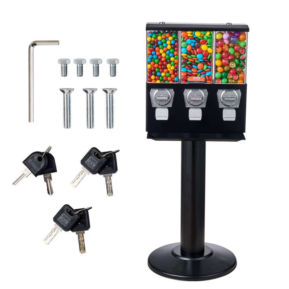 ak19-08 - Versatile Gumball Machine Coin Dispenser for Home, Classroom, Events