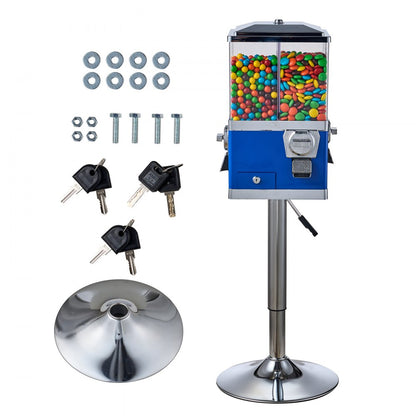 ak29-11 - Durable VEVOR Gumball Machine for Schools & Homes, Easy 25¢ Dispense
