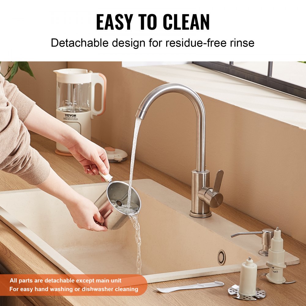 BL805 - 500W Stainless Steel Baby Food Maker with 300ml Glass Bowl