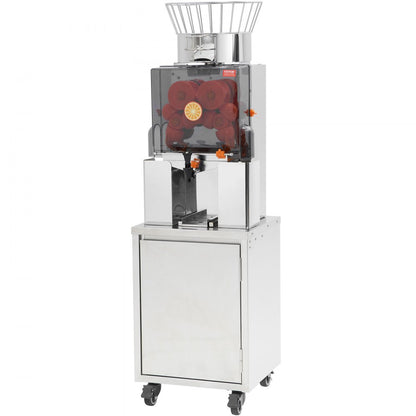 NS-2000E-4P - 120W VEVOR Orange Juicer with Automatic Peeling & Filtering