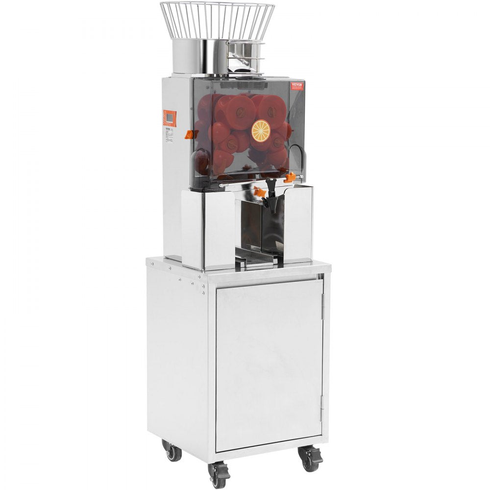 NS-2000E-4P - 120W VEVOR Orange Juicer with Automatic Peeling & Filtering