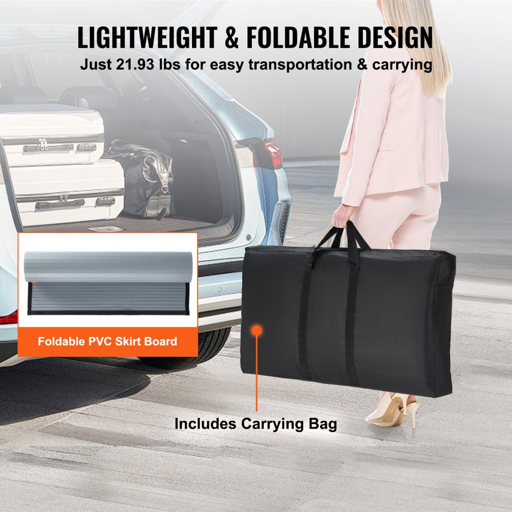 ZG-CXT03 - Portable 35.43" Tradeshow Podium Table with Carrying Bag