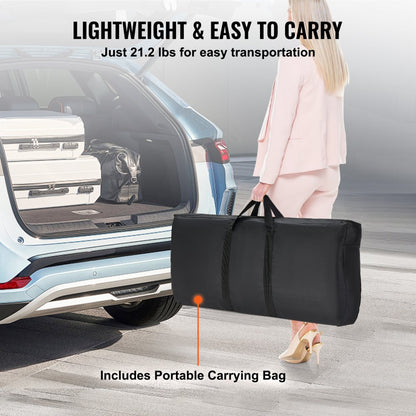 DX9930-B - 77.95" Portable Bar Table for Events and Parties