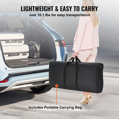 DX9930 - Lightweight 38.39" Folding Bar Table for Events & Picnics