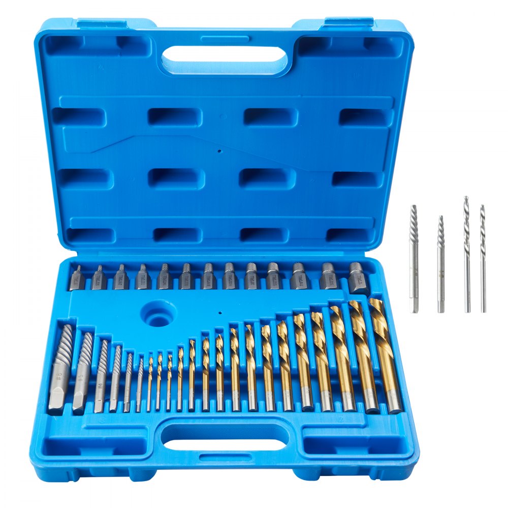 YM-35 - Comprehensive 35-Piece Screw Extractor and Bit Set for Versatile Repairs