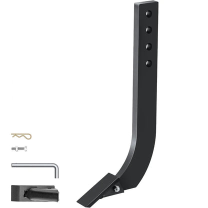 010670547491 - 18'' Carbon Steel Box Blade Shank with Adjustable 4 Holes