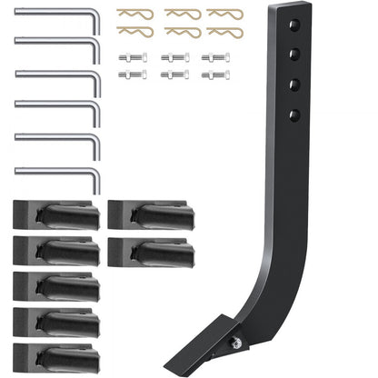 010733582998 - Durable 18'' Steel Box Blade Shank for Versatile Landscaping