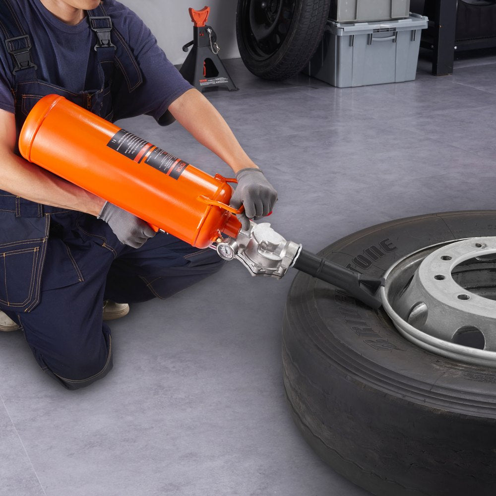 XJC-026 - 8L VEVOR Tire Bead Setter, 120 PSI Portable Inflator