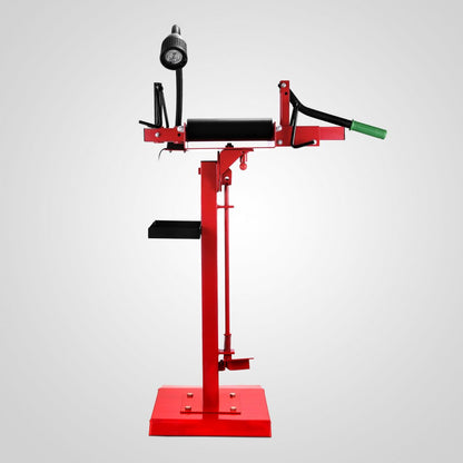 010456861966 - Heavy Duty Tire Spreader with LED Light, Adjustable 360° Table