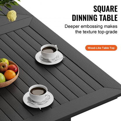 WS-SS-002 - Durable 7-Piece Patio Dining Set for All-Weather Comfort