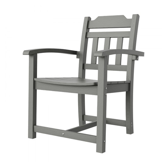 WS-SS-001 - Weather-Resistant 5-Piece Light Gray Patio Dining Set