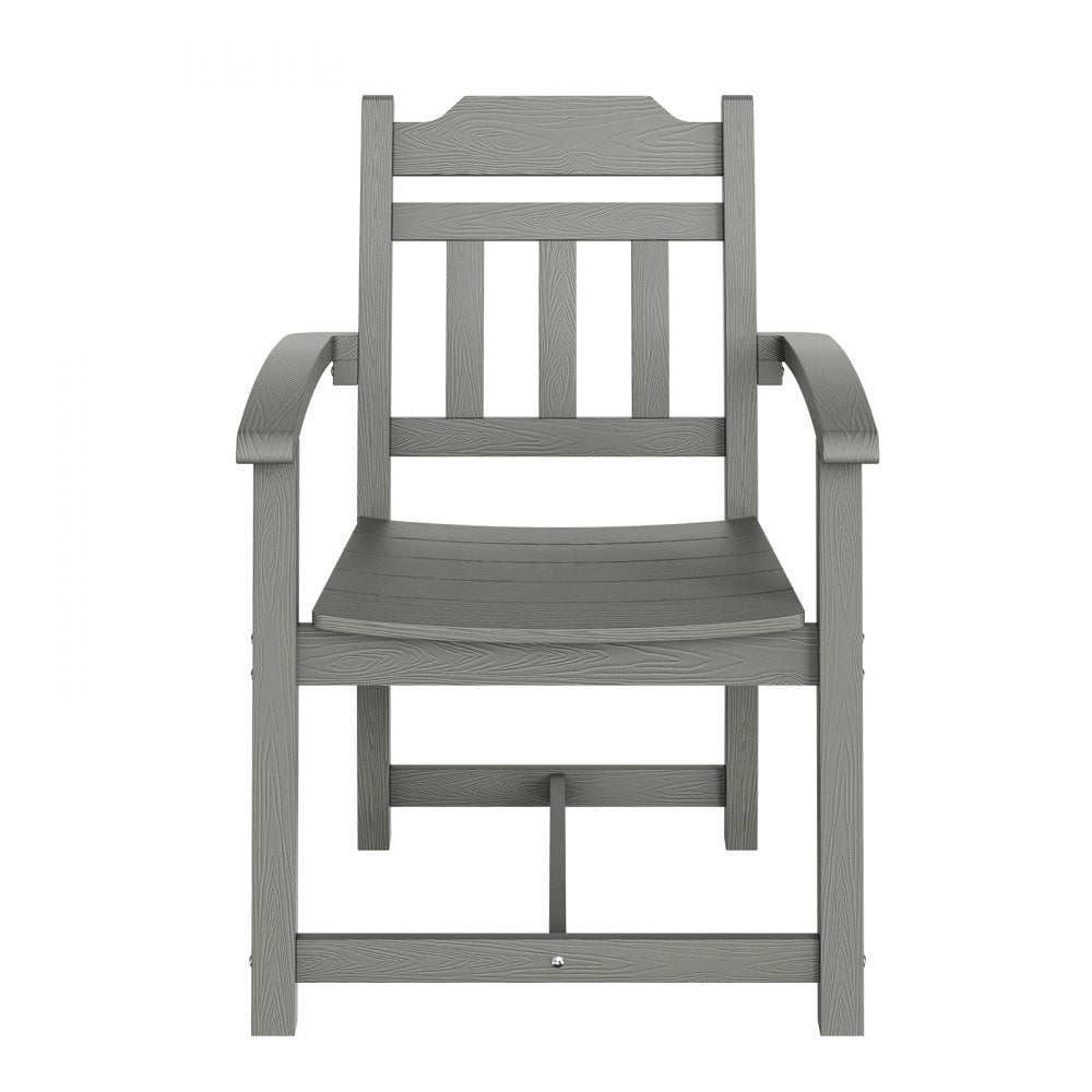 WS-SS-001 - Weather-Resistant 5-Piece Light Gray Patio Dining Set