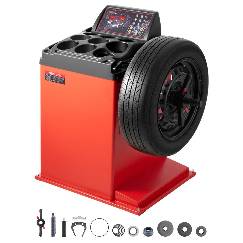 KC-9803 - Precision Tire Balancer for SUVs and Sedans with Storage Solutions