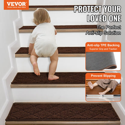 GGDQ-GY - 9"x28" Non-Slip Stair Treads for Safety and Style