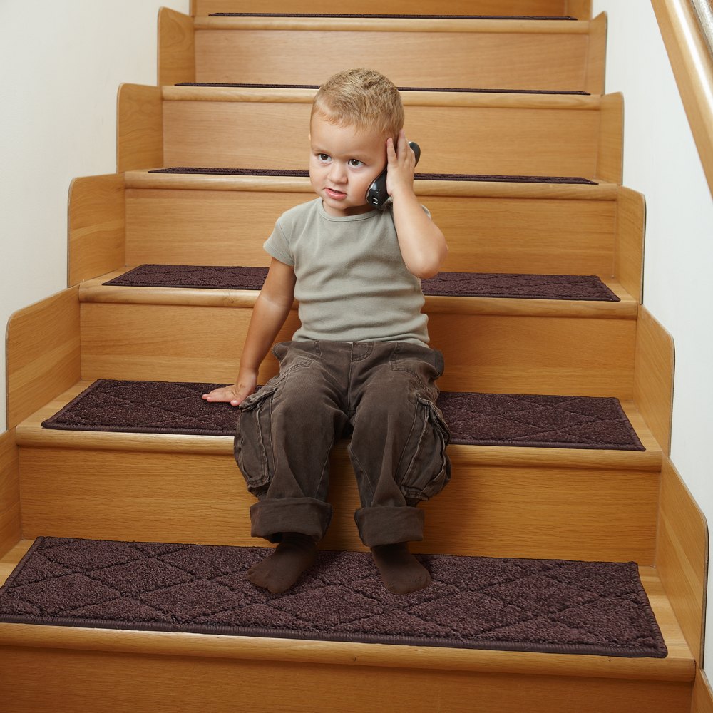 GGDQ-GY - 9"x28" Non-Slip Stair Treads for Safety and Style