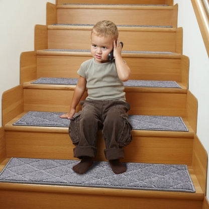 GGDQ-GY - 9" x 28" Non-Slip Stair Treads for Safety and Comfort