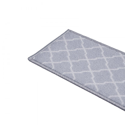 NLYH-GY - 28"x9" Plush Non-Slip Stair Treads for Safety and Comfort