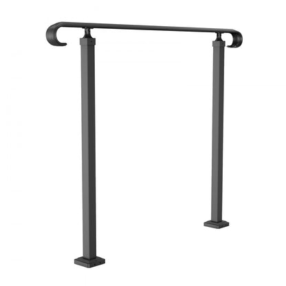 LTFS-1.2MLZ - Durable Wrought Iron Handrails for Steps up to 3ft