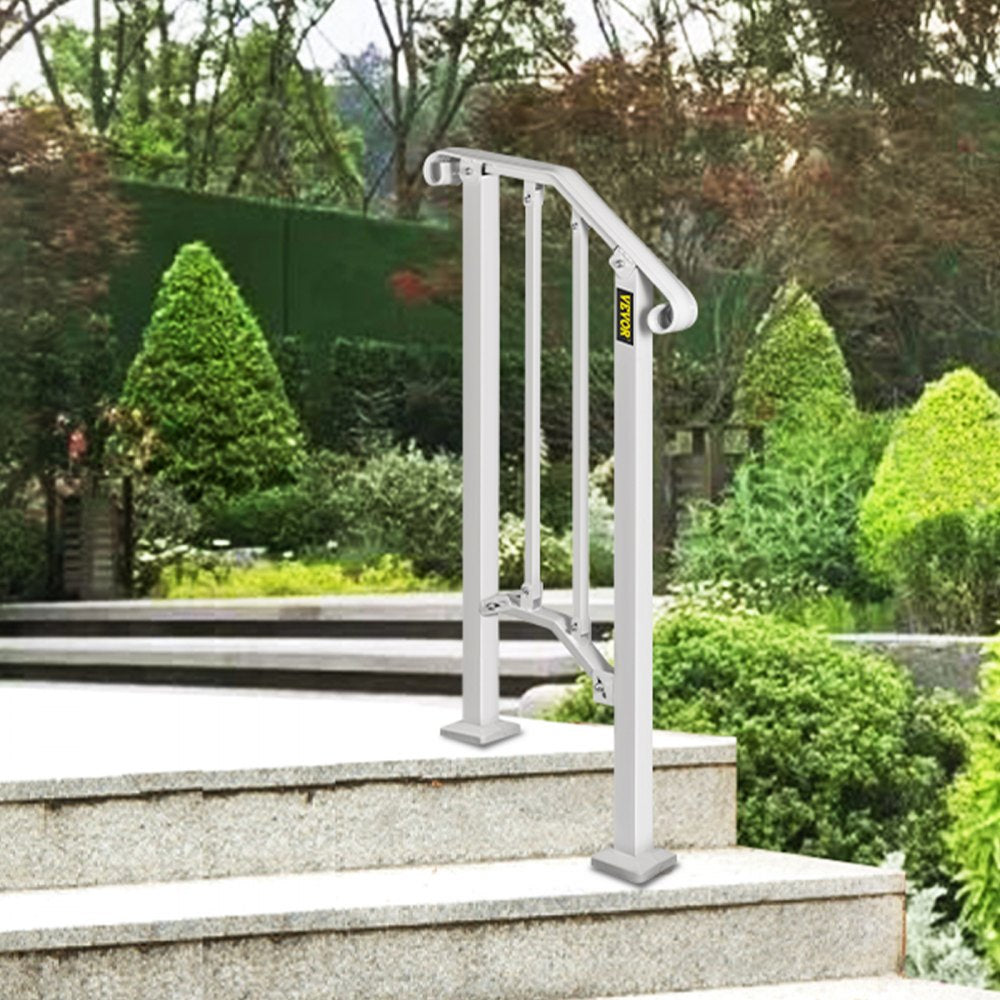 Picket#1 - Wrought Iron Handrail for 1-2 Steps, 11.8" Long