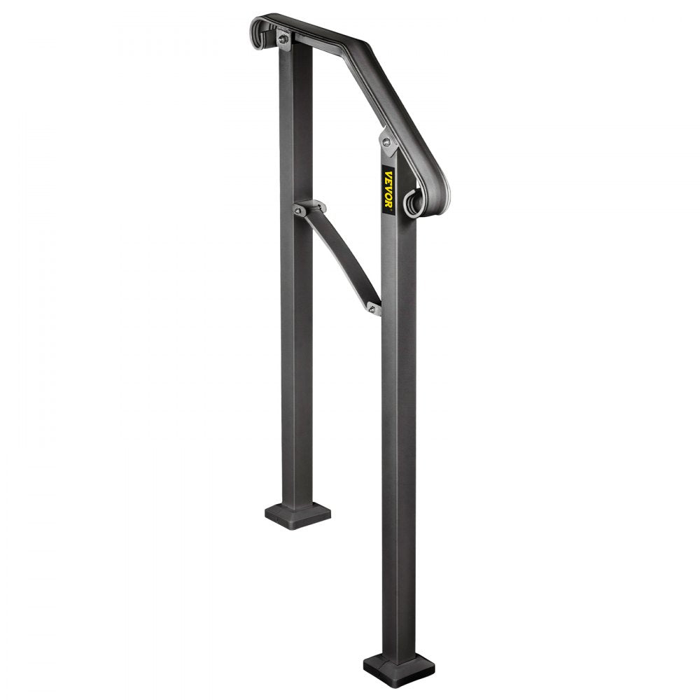 Arch#2 - Durable Wrought Iron Handrail for Stairs Up to 3 Feet