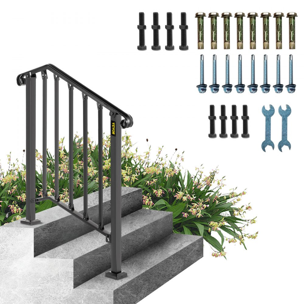 Picket#2 - Flexible Wrought Iron Handrail for 2-3 Steps