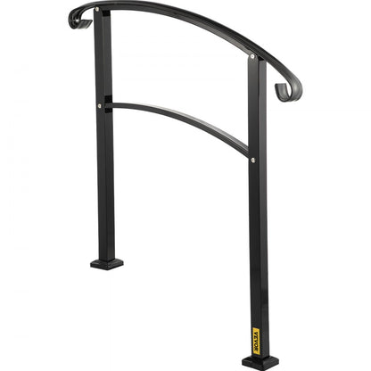LTFS-3FTB - Outdoor 3-Step Wrought Iron Handrail for Safety