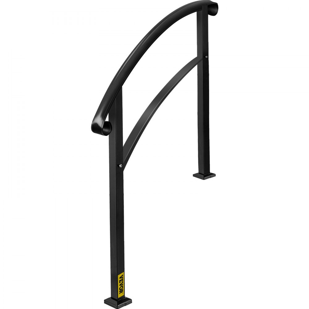 LTFS-3FTB - Outdoor 3-Step Wrought Iron Handrail for Safety