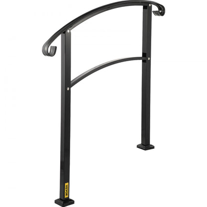 LTFS-3FTB - Outdoor 3-Step Wrought Iron Handrail for Safety