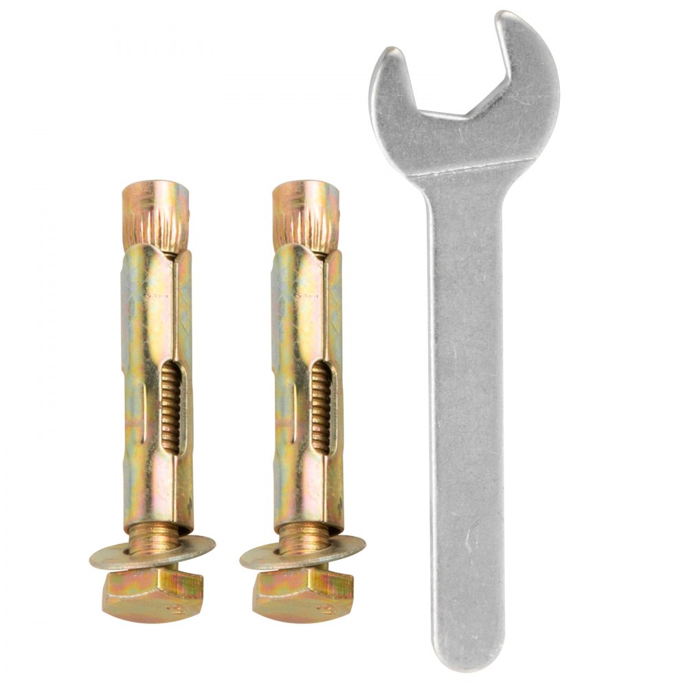 010921438474 - 3-Step Steel Emergency Escape Ladder with Handrails