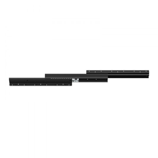 4801.400.BK - 16" Silent Undermount Drawer Slides for Stair Cabinets