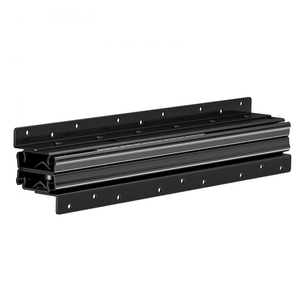 4801.400.BK - 16" Silent Undermount Drawer Slides for Stair Cabinets