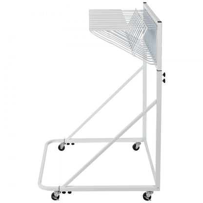 TFLT055 - Mobile Blueprint Rack for 1200 Sheets, Durable Steel & Lockable Casters