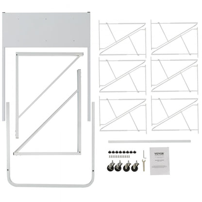 TFLT055 - Mobile Blueprint Rack for 1200 Sheets, Durable Steel & Lockable Casters