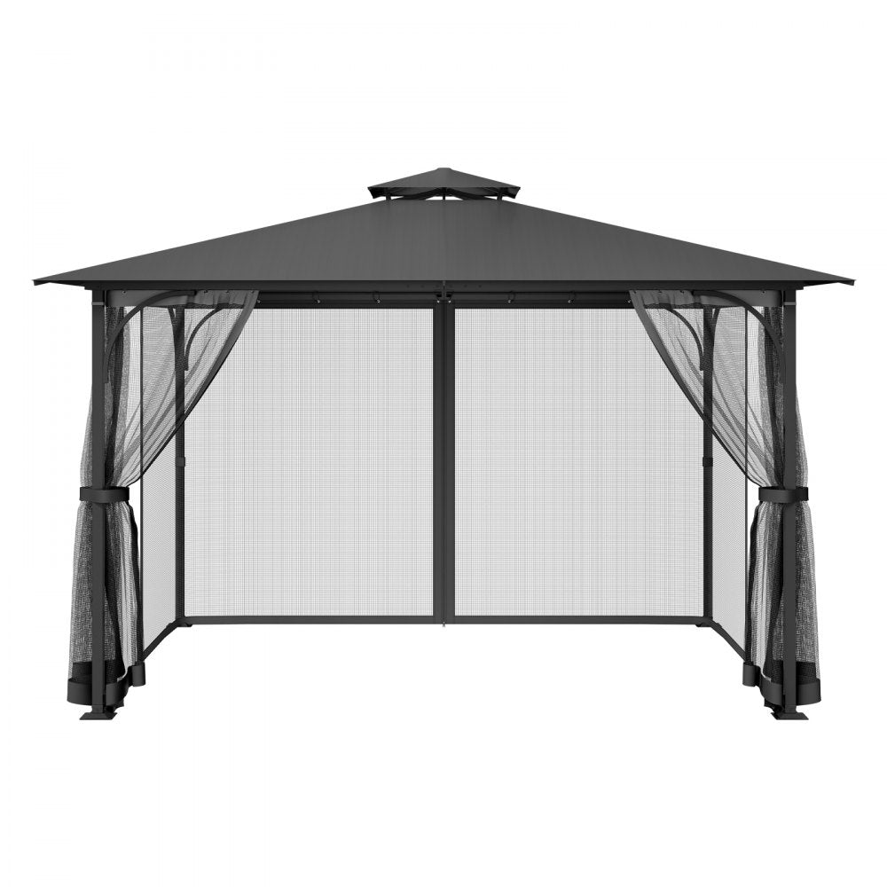 JDM-34K - 10x13 ft Durable Polyester Gazebo Netting with Zipper