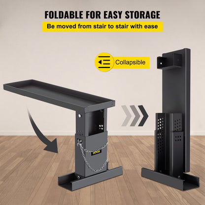 010918075498 - VEVOR Adjustable Ladder Leveler for Safe Stair Use