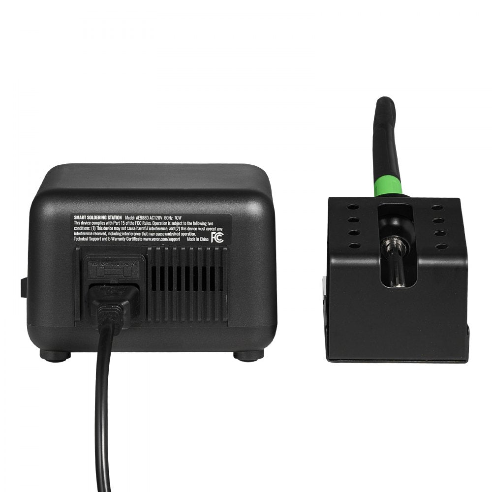 AE988D - 70W Digital Soldering Station with Adjustable Temp 122°F-932°F