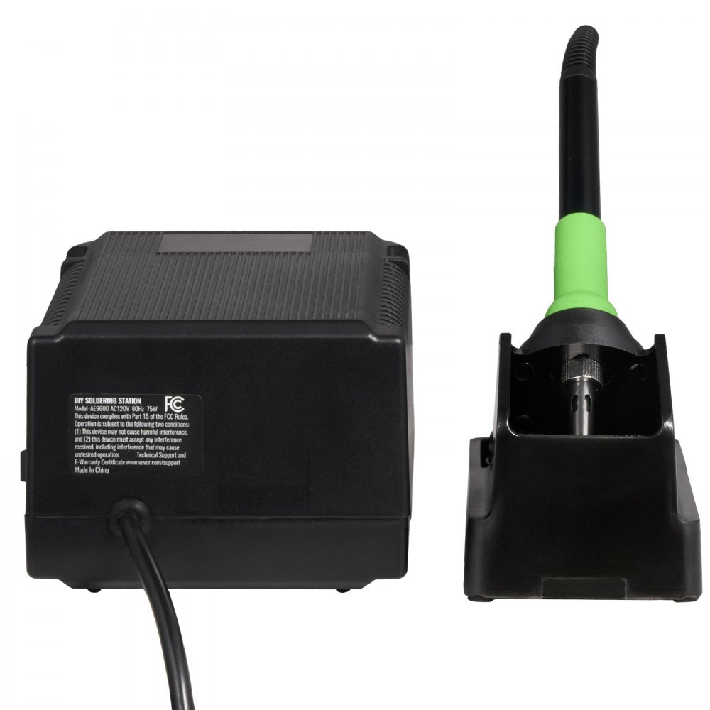 AE960D - 75W Digital Soldering Station with Adjustable 122°F-932°F Temperature