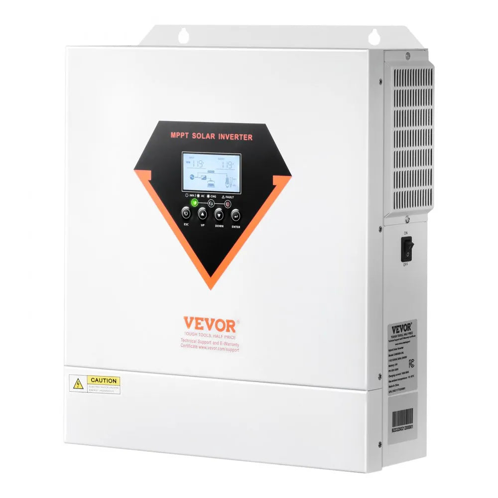 LVM3000-24L - 3000W Hybrid Solar Inverter with WiFi & MPPT Controller