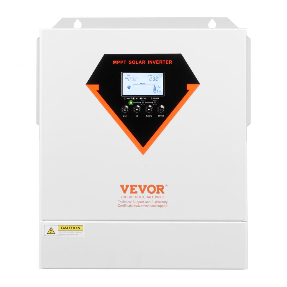 EM3500-24L - 3500W Hybrid Solar Inverter with 100A MPPT Controller
