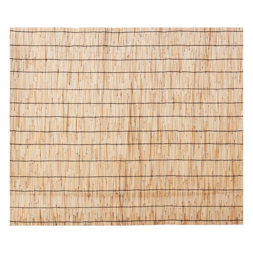 LLWL13333N - 13.3' x 3.3' Natural Reed Privacy Fence Screen