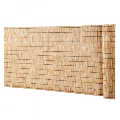 LLWL13333N - 13.3' x 3.3' Natural Reed Privacy Fence Screen